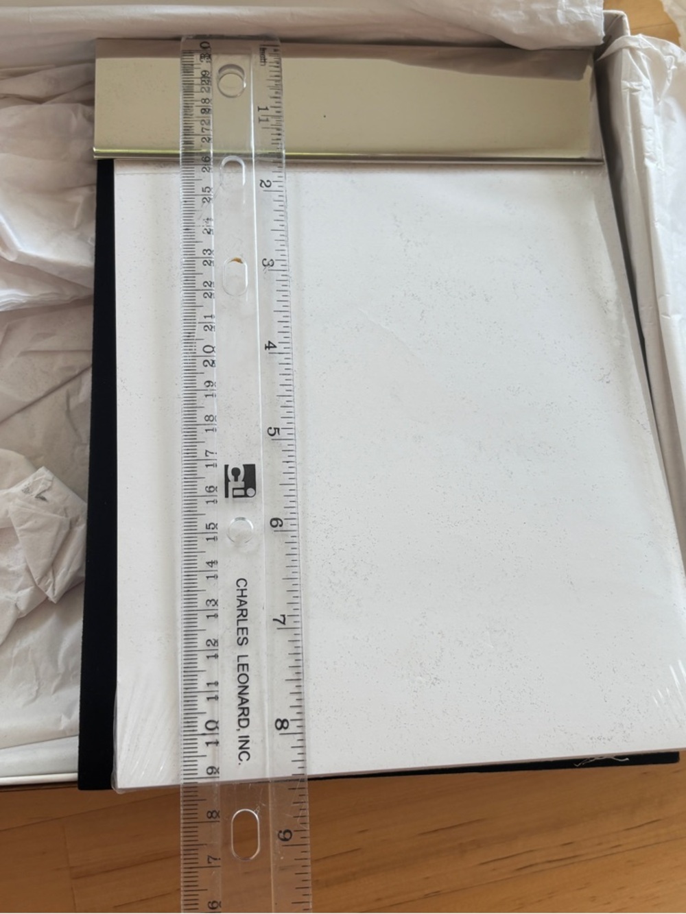 Gump’s silver desk pad - Picture 3 of 7